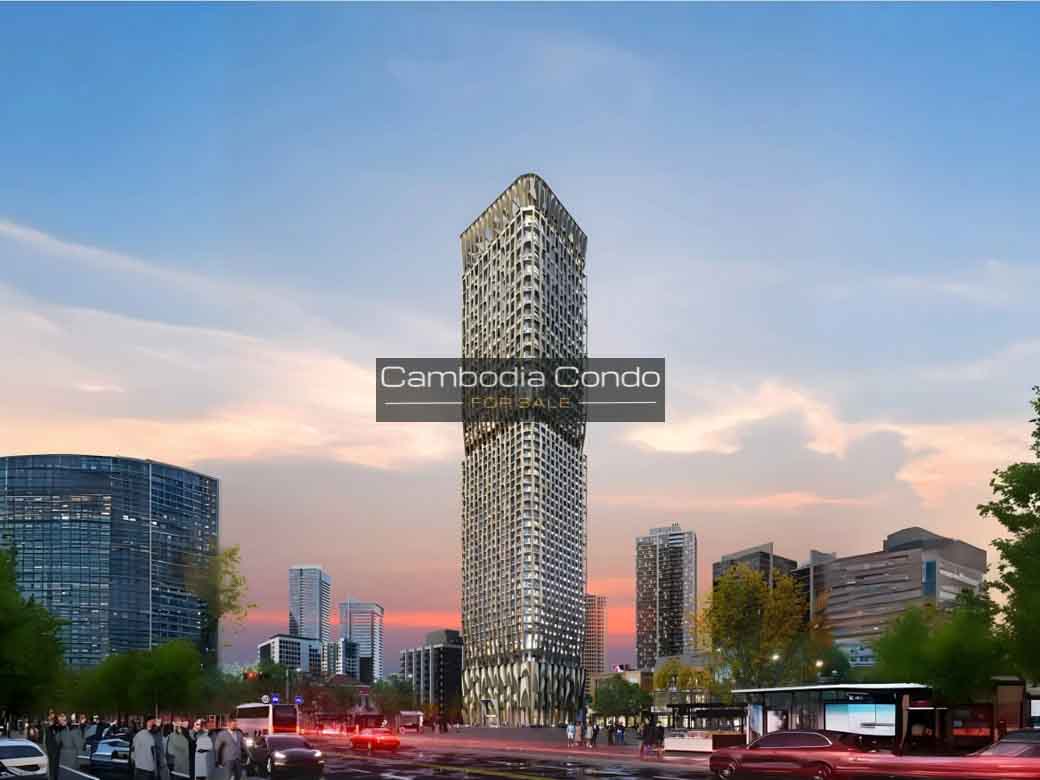 Time Square 7 Exterior - Cambodia Condo For Sale in Phnom Penh